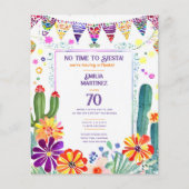 FIESTA Verjaardag Folkart Bloemen 40e 50e 60e (Voorkant)