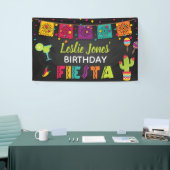 Fiesta verjaardagsbanner spandoek (Beurs)