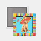 Fiesta Vizsla Magnet (Recto/Verso)