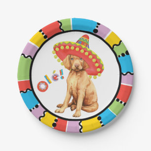 Fiesta Vizsla Paper Borden Papieren Bordje