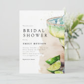 Fiesta Waterverf Bridal Shower Kaart (Staand voorkant)