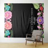 Fiesta Wedding Backdrop Foto Booth Wandkleed (In Situ (horizontaal))