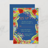 Fiesta Wedding RSVP (Voorkant / Achterkant)