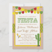 Fiesta Wedding shower Invitation Couples (Devant)