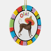 Fiesta Xolo Keramisch Ornament (Rechts)
