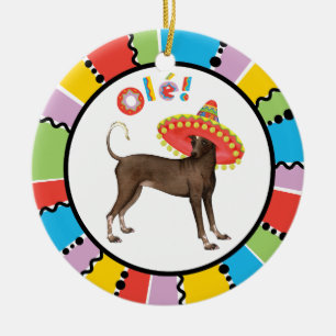 Fiesta Xolo Keramisch Ornament