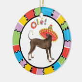 Fiesta Xolo Keramisch Ornament (Links)