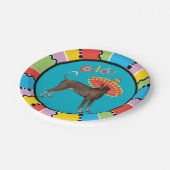 Fiesta Xolo Papieren Bordje (Gekanteld)