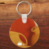 Fiesta Yellow Pitcher & Red Bord Sleutelhanger (Voorkant)