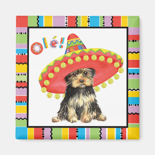 Fiesta Yorkie Magneet