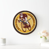  fiets 12-klokopties grote klok (Huis)