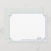  fiets - Aangepaste flatpanel-kaarten Kaart (Voorkant / Achterkant)