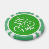 Fiets aangepaste poker chips (Enkel)