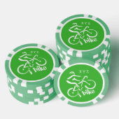 Fiets aangepaste poker chips (Opstapeling)