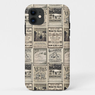  fiets Adverteren collage-advertenties iPhone 11 Hoesje