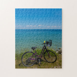 Fiets bij Mackinac Legpuzzel
