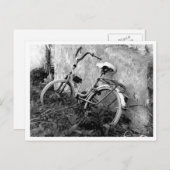 fiets briefkaart (Voorkant / Achterkant)