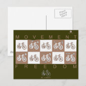 Fiets Briefkaart (Voorkant / Achterkant)