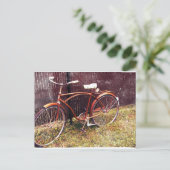  fiets briefkaart (Staand voorkant)