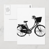 fiets briefkaart (Voorkant / Achterkant)