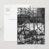 fiets briefkaart (Voorkant / Achterkant)
