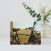 fiets briefkaart (Staand voorkant)