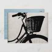  fiets briefkaart (Voorkant / Achterkant)