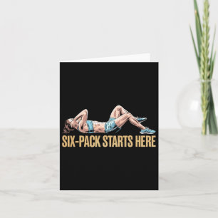 Fiets Crunch Oefening Bodybuilding Fitness Work Kaart