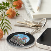 Fiets Custom Naam Sleutelhanger (Voorkant Rechts)