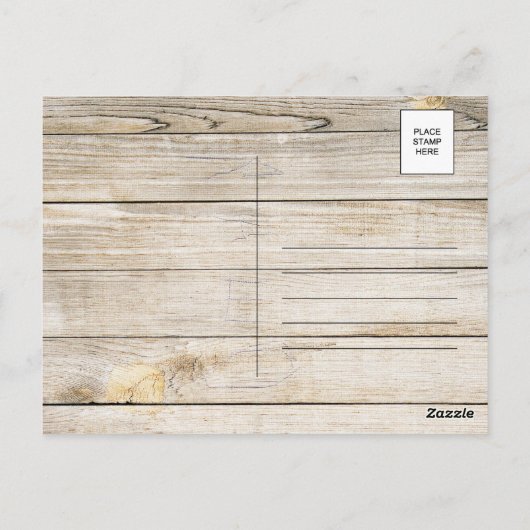 fiets Dank u bruiloft Briefkaarten (Achterkant)