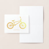 Fiets dank u folie kaarten (Display)