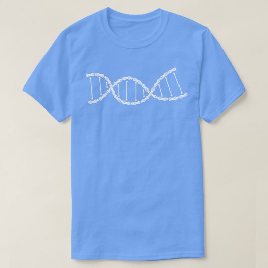 Fiets DNA-streng T-shirt (Design voorkant)