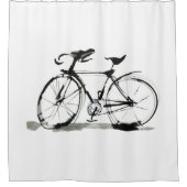 fiets douchegordijn (Voorkant)