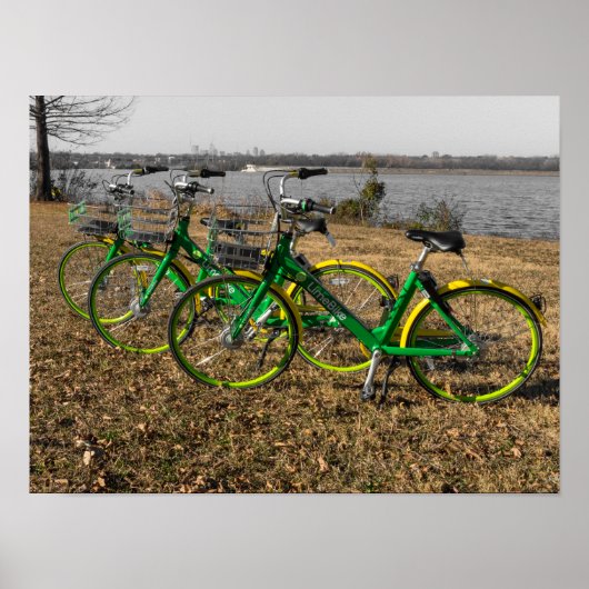 Fiets-drieling Poster (Voorkant)