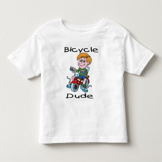 Fiets Dude T-shirt (Voorkant)