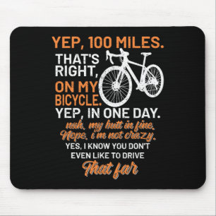 Fiets Faq Yep 100 Miles Triathlon Afdaling Fiets Muismat