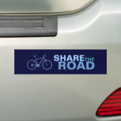 fiets , fiets , fietsen / fietsen bumpersticker (Op auto)
