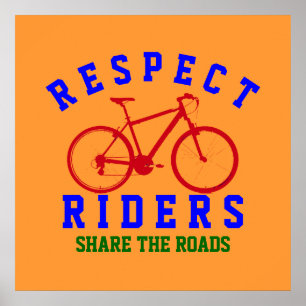 fiets . fiets / fietsen mooi poster