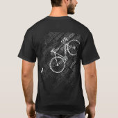 fiets = fiets = fietsen . mooi t-shirt (Achterkant)