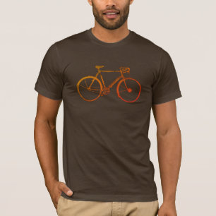 Fiets / Fietsen bruin T-shirt