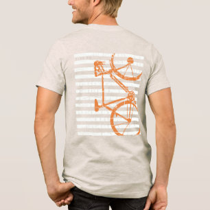 Fiets. Fietsen. fiets-thema Tri-Blend Shirt