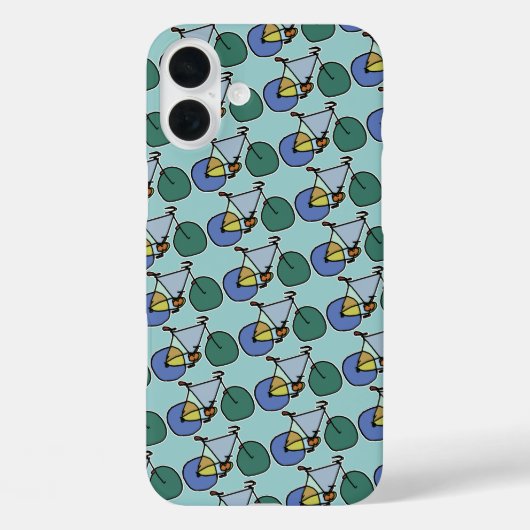 fiets : fietsen; fietskoel Case-Mate iPhone case (Achterkant)