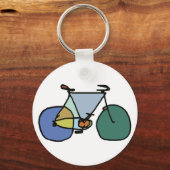 fiets . fietsen . sleutelhanger (Voorkant)