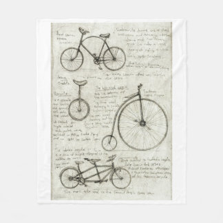 fiets fleece deken