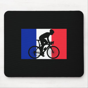 Fiets Frans Wielrennen Frankrijk  Muismat