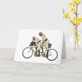 Fiets gebouwd voor twee kaart (Gele Bloem)