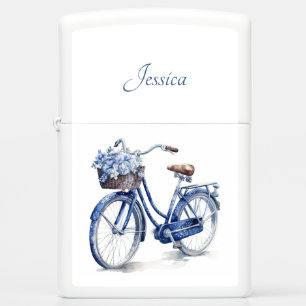 Fiets in Delfts Blauw aanpasbaar