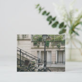 Fiets in Parijs (Parijs) Kaart (Staand voorkant)