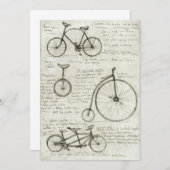 fiets kaart (Voorkant / Achterkant)