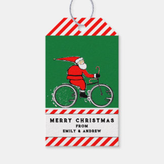 Fiets Kerstcadeau Tags Cadeaulabel